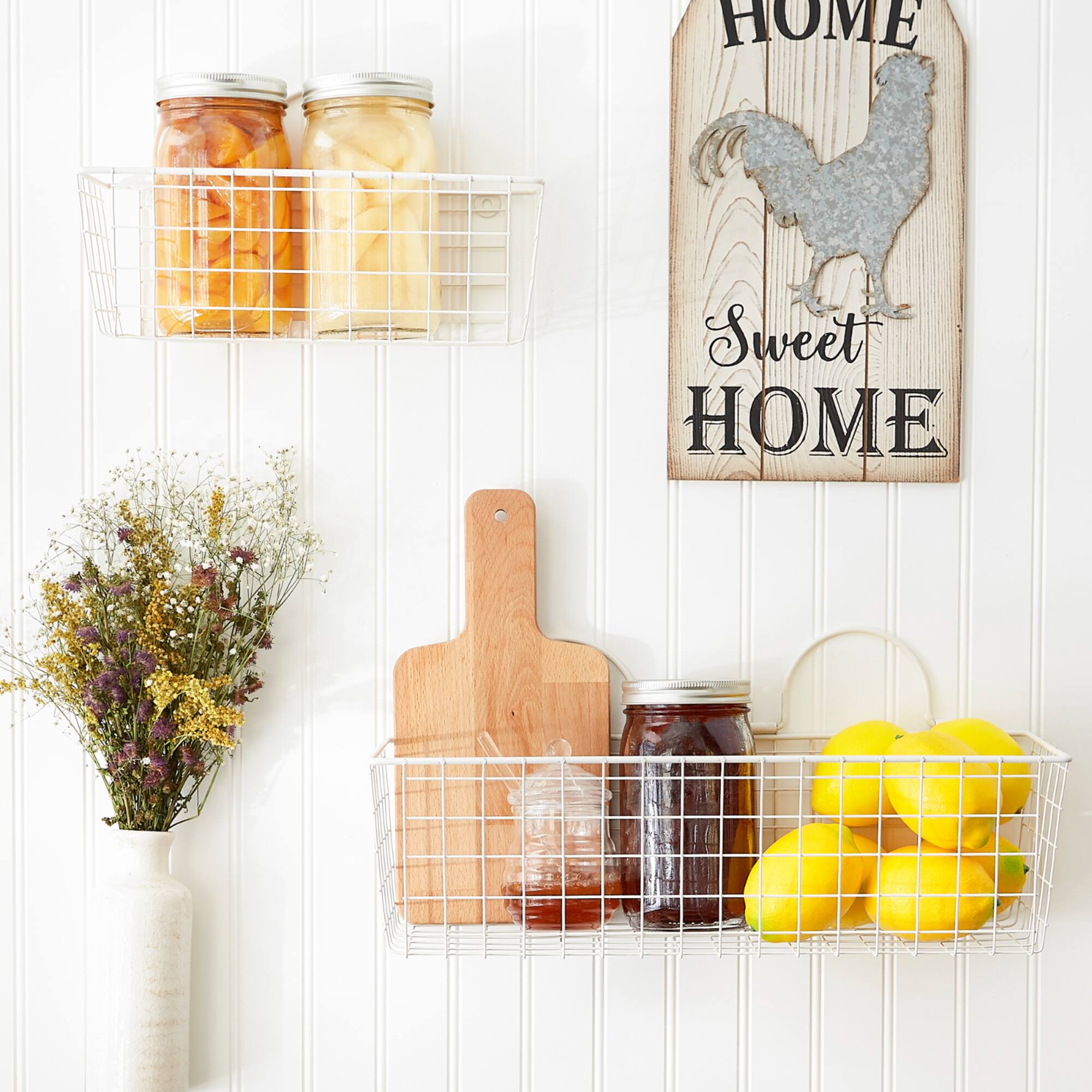 DII® Wire Wall Basket Set